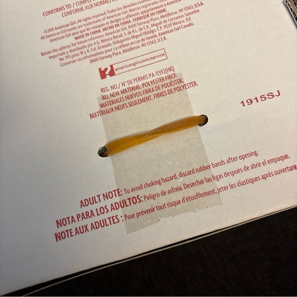 American Girl BeForever Rebecca 18”doll. New in box. Never removed from box. - Picture 11 of 15